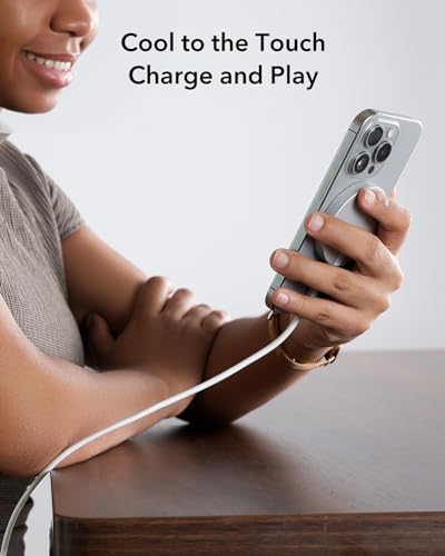 ESR Mag Safe Charger Duo Pack – 15 W Fast Wireless Charging Pad with Qi2 Technology for i Phone 12-16, Galaxy S25, and Air Pods – Superior Magnetic Alignment & Type-C Cable Included – Sleek Black Design for Effortless Charging Convenience