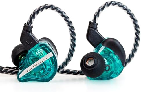 Elevate Your Audio Experience with Keephifi CCZ BC04 Wired Earbuds – Lightweight Hi-Fi IEMS Featuring Advanced Dynamic Hybrid Dual Drivers for Crystal Clear Sound Quality, Perfect for Gaming, Music Lovers, and Hands-Free Communication – Stylish Purple Design with Integrated Microphone for Enhanced Compatibility and Comfort