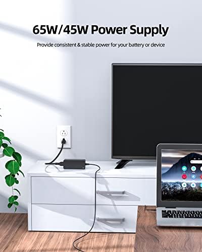 High-Speed 65 W USB-C Power Adapter for Lenovo V14 V15 G3 G4 – UL Listed Safety, Enhanced Compatibility, and 30-Day Satisfaction Guarantee – Efficient Laptop Charging Solution with 12-Month Warranty