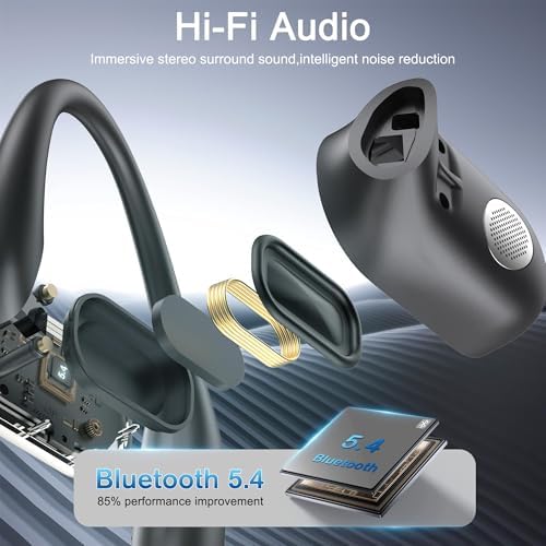 Transform Your Communication with Advanced Wireless Translation Earbuds – Enjoy 144 Languages in Real-Time, Exceptional HD Sound, and Noise Cancellation for Sports, Learning, and Music – Sleek Black Design with Long Battery Life for Ultimate Versatility and Performance