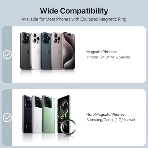 SOOPII Magnetic Phone Mount for Tesla Model 3/Y – Ultimate Hands-Free Mag Safe Holder for i Phone 16/15 & All Smartphones – Enhanced Stability, Quick Charging & Effortless Installation for Safer Driving Experience