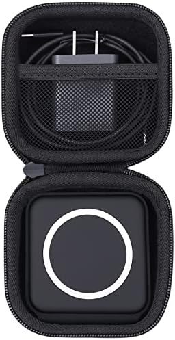 Khanka Premium Hard Shell Case for Iseyyox, RTOPS, Hicober & UCOMX Nano 3-in-1 Wireless Charger – Shock-Resistant, Lightweight Yellow Travel Accessory for Optimal Protection and Seamless Organization While On the Move