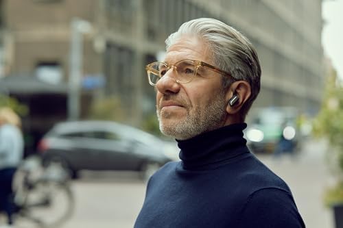 Philips Fidelio T1 True Wireless Earbuds – Audiophile-Grade Sound & Advanced Active Noise Cancelling Pro+ Technology, Bluetooth 5.2 for Seamless Connectivity, Ergonomic Design for All-Day Comfort, Long Battery Life with 25 Hours Playtime, Perfect for Music Lovers and Daily Use