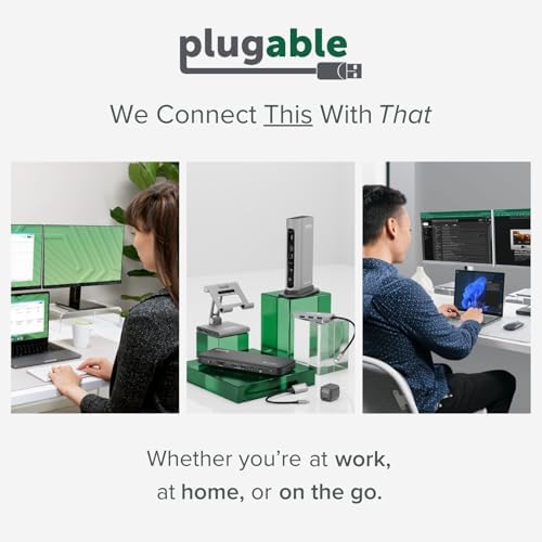 Ultra-Fast Plugable M.2 NVMe SSD Enclosure – Tool-Free, Driverless Design for Effortless Data Access with USB 3.1 Type-C, Thunderbolt 3 & USB4 Compatibility at 10 Gbps – Supports PCIe Gen 3 & 4 for 2230 to 2280 SSDs – Includes Essential USB Cables for Seamless Connectivity and Enhanced Portability