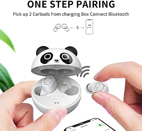 Dynamic Youth Wireless Earbuds with Cartoon Charging Case – Superior Stereo Sound, Sweat-Proof Design, Bluetooth 5.1 Connectivity, and Touch Control for Enhanced Audio Experience and Active Lifestyles