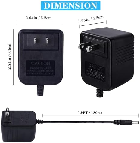 High-Performance 6 V 600 m A DC Power Supply Adapter – Breg Part 10698 for Kodiak & Ice Machines – Reliable Energy Solution with Rapid Charging – Superior Replacement for Polar Transformers – Essential Power Delivery for Optimal Device Functionality