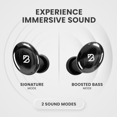 Back Bay Audio Tempo 30 Wireless Earbuds for Smaller Ears – Award-Winning Sound in Sweatproof Design, Ultra-Comfortable Bluetooth Earbuds for Women, Purple Finish with Long Battery Life and Enhanced Compatibility for Daily Use