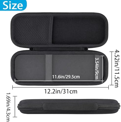Premium Khanka Hard Travel Case for Anker Foldable 3-in-1 Wireless Charging Station – Shockproof Protection for Qi2 Certified 15 W Ultra-Fast Charger – Lightweight & Compact Design for Ultimate Portability – Ideal Storage Solution for On-the-Go Charging Needs – Stylish Black Case for Enhanced Compatibility and Durability