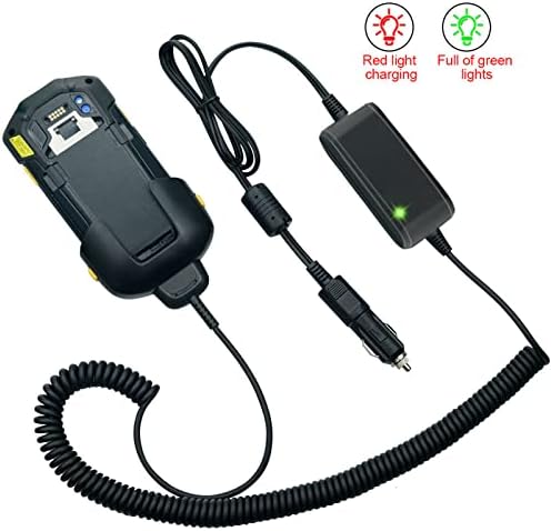 Zebra TC70/TC72/TC77 Vehicle Charger Cable – High-Speed USB Car Charger for Handheld Scanners & PDAs | Durable, Lightweight, and Perfectly Compatible Charger Accessory for Zebra Symbol Devices – Keep Your Devices Powered On the Go