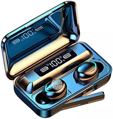 Revolutionize Your Audio Experience with F9-5 C Wireless Earbuds – Premium 9 D Hi-Fi Stereo Sound, Waterproof Durability, and Bluetooth 5.0 Compatibility for Gamers and Music Lovers – Ergonomically Designed Noise Cancelling In-Ear Headphones with LED Battery Indicator and Quick Charge Technology for All-Day Use