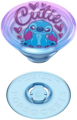 Stylish Lilo & Stitch Pop Socket Grip with Kickstand – Versatile One-Handed Phone Holder for Seamless Use and Enhanced Compatibility across Devices – Effortless Style and Functionality in a Durable Accessory for i Phone, Samsung, and More – Perfect for Wireless Charging and Swappable Designs – Ideal Anti-Drop Solution for Everyday Convenience