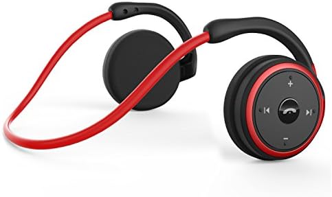 Compact Sports Bluetooth Headphones – Ergonomic Wrap-Around Wireless Earphones with Built-In Microphone, Exceptional Sound Quality, 12-Hour Battery Life, Foldable Design for Easy Portability, Perfect for Active Lifestyles – Black