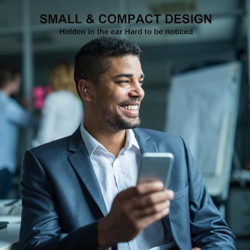 Ultra-Compact Bluetooth Invisible Earbuds for Sleep – Discreet Noise-Cancelling Mini Headphones Perfect for Side Sleepers and Work – Enhanced Comfort and Connectivity Features for an Immersive Audio Experience