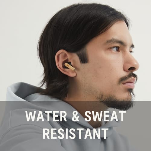 House of Marley Little Bird Eco-Conscious True Wireless Earbuds – Exceptional Audio Quality with Touch Controls, Integrated Mic, 24-Hour Battery Life, and USB-C Fast Charging – Ideal for Gamers and Music Enthusiasts (Red) – Experience Sustainable Sound Innovation for Everyday Use