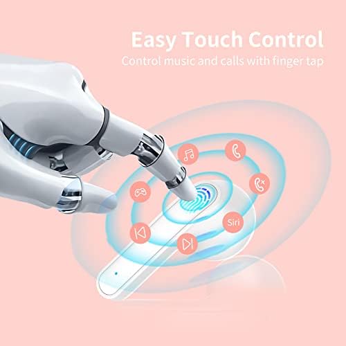 Kids’ Bluetooth 5.1 Wireless Earbuds – Adorable Waterproof Earphones with Dual Mics, 36-Hour Playtime, Hi-Fi Stereo Sound, and Gaming Mode – Perfect for Active Young Listeners and Learning on the Go