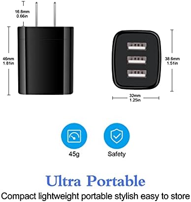 Advanced Multi-Port USB Charging Station with 60 W Fast Charging and 15 W Wireless Pad – Dual PD USB-C and QC USB-A Ports for Efficient Power Delivery to Samsung S25, i Phone 16 Pro Max, and More – Compact Design for Home, Office, and Travel Use – Streamline Your Charging Experience with Enhanced Compatibility and Speed