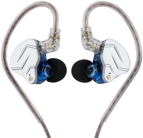 Elevate Your Listening Experience with Linsoul KZ ZSN Pro Dual Driver In-Ear Monitors – Premium 1 BA + 1 DD Hybrid Earbuds with Durable Zinc Alloy Design and Detachable 2-Pin Cable for Hi-Fi Sound Quality and Enhanced Device Compatibility, Perfect for Audiophiles and Casual Listeners Alike