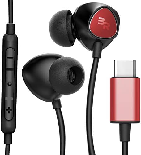 Thore Type C Wired Earbuds – Premium In-Ear Headphones with Built-In Mic & Volume Control for Samsung Galaxy S Series and Google Pixel – Superior Sound Quality, Ergonomic Comfort, and Fast USB-C Connectivity for Audiophiles and Gamers