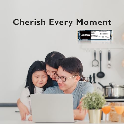 Elevate Your System Performance with Link More XE300 SE 256 GB PCIe Gen3 NVMe M.2 2280 Internal SSD – Lightning-Fast Read Speeds Up to 2100 MB/s and Write Speeds of 1500 MB/s for Unmatched Efficiency and Reliability in Data Storage Solutions