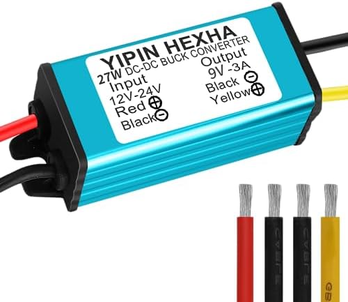 High-Efficiency 30 A Waterproof DC 24 V to 12 V Power Converter – 360 W Buck Supply for Golf Carts & Club Cars with Superior Compatibility and Streamlined Performance Solutions