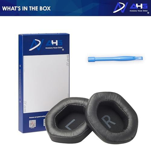 AHG Premium Sheepskin Earpads for V-Moda Crossfade Series – Ultimate Comfort and Acoustic Enhancement for Crossfade 3, M-100 Master, LP2 Wireless, and More with Effortless Installation and Luxurious Feel