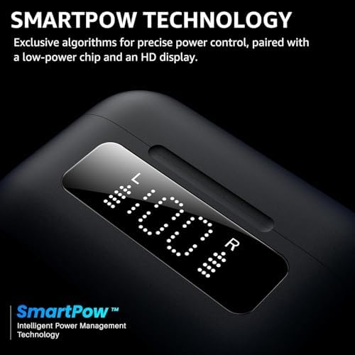 TOZO Elite Hybrid Active Noise Cancelling Wireless Earbuds – Cutting-Edge 6-Microphone AI Technology for Enhanced Call Clarity, 55-Hour Extended Battery Life, Customizable 32 EQ Settings via App, Bluetooth 5.3 for Fast Connectivity, IPX8 Waterproof for All-Weather Use, Ergonomically Designed for Comfort and Secure Fit