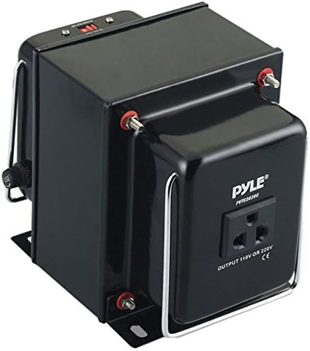 Pyle 500 W Universal Voltage Converter with USB Port – Essential Travel Adapter for Global Voltage Compatibility, Step-Up & Step-Down Functionality, Enhanced Safety Features, and Rapid Device Charging for Seamless International Connectivity