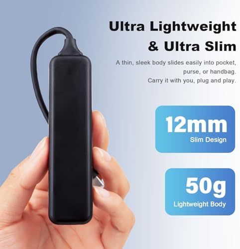 Transform Your Digital Workspace with the 4-in-1 USB C Hub – High-Speed 5 Gbps Multiport Adapter for Effortless Connectivity with PC, Laptop, i Mac, Surface & Mac Book Pro – Compact USB 3.0 Hub for Travel-Ready Professionals – Elevate Your Productivity & Streamline Data Transfer Today!