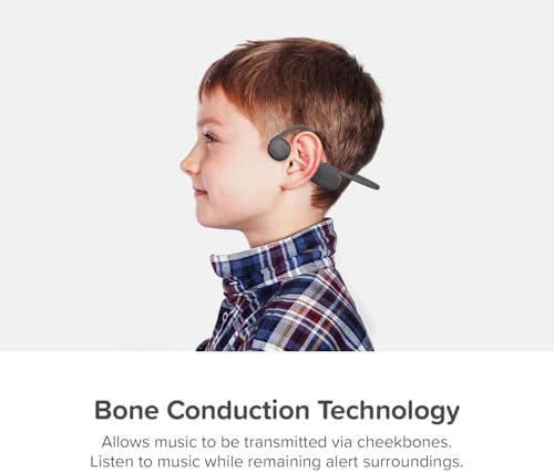 Discover the Future of Sound with My First Bone Conduction Headphones – Open-Ear Bluetooth Design for Kids and Adults – Vibrant Green, IPX6 Waterproof for Unmatched Durability and Safe Listening While Staying Aware of Your Surroundings – Perfect for Outdoor Activities and Active Lifestyles