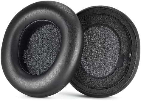 Upgrade Your Sound with Ultra-Soft Replacement Earpads for Steelseries Arctis Nova Pro Wireless Headphones – Luxurious Leather Ear Cushions for Superior Comfort, Enhanced Sound Isolation, and Effortless Installation in Sleek Black Finish
