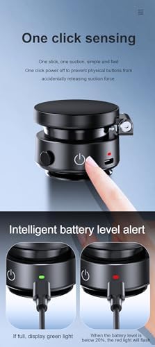 Revolutionary 2025 Vacuum Magnetic Phone Stand: 360° Double-Sided Extension for Enhanced Accessibility, Portable & Foldable Design for i Phone 16/15/14/13/12 – Unmatched Stability & Versatility for Driving and Daily Use