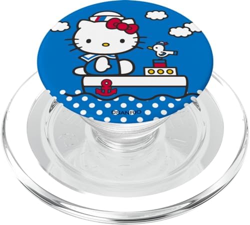 Hello Kitty Sailor on Her Boat PopSockets MagSafe PopGrip for iPhone – Enhanced Compatibility and Speed Hello Kitty Sailor on Her Boat PopSockets MagSafe PopGrip for iPhone – Enhanced Compatibility and Speed