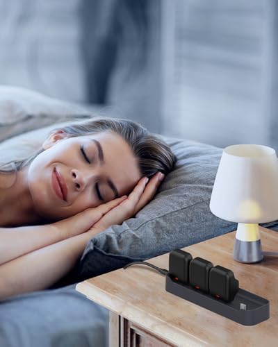 Doohoeek 4-Port USB-C Battery Charging Hub for Whoop 5.0 & 4.0 Power Packs – Fast, Reliable Charging Station with LED Indicators & Safety Features for Home and Office Use – Maximize Device Efficiency and Minimize Downtime