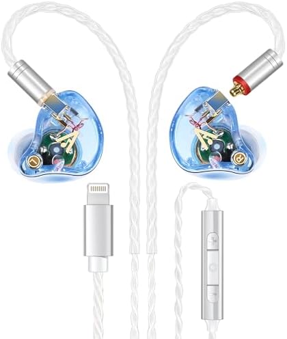 Unleash Exceptional Sound Quality with Vibes 202 MC USB-C Wired Earbuds: Premium Hi-Fi Audio, Advanced Noise Isolation, Ergonomic Comfort for i Phone 15/16 – Built-In Microphone for Effortless Communication & Durable Silver-Plated Cable – Includes Portable Case for On-the-Go Convenience