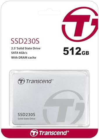Boost Your System’s Speed with Transcend 512 GB SATA III SSD230 S – Ultra-Fast 2.5” Solid State Drive for Enhanced Performance and Unrivaled Reliability