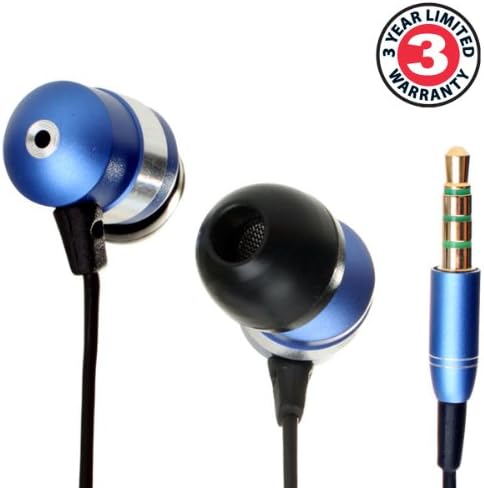 GOgroove Audi OHM HF Earbud Headphones – Superior Noise Isolating In-Ear Earphones with Deep Bass, Ergonomic Fit & Comfortable Gel Tips for All-Day Use – Perfect for Music Lovers, Commuters & Fitness Enthusiasts