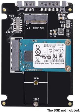 Upgrade Your Laptop Storage with Chen Yang m SATA Mini SATA SSD to IDE 44 Pin External Hard Disk Enclosure – High-Speed Data Transfer, Tool-Free Setup, and Enhanced Compatibility for 2.5-Inch Drives in Stylish White Finish
