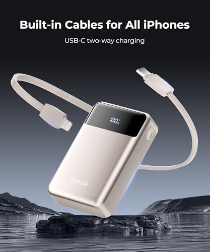 High-Capacity 30,000 m Ah Portable Power Bank with Built-in USB-C Cable – 22.5 W Super Fast Charging for i Phone, i Pad, Google, Xiaomi – Ideal for Travel, Camping, and Emergency Power Solutions – Slim and Lightweight Design with 17-Layer Safety Protection for Maximum Reliability – Perfect for Charging Multiple Devices Simultaneously – Enjoy 24/7 Customer Support and 36-Month Warranty