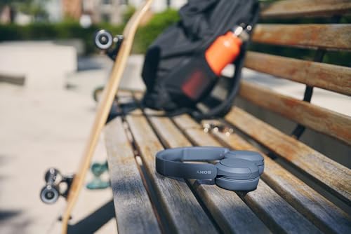 Sony WH-CH520 Bluetooth On-Ear Headphones – Superior 50-Hour Battery Life with Rapid Charge Technology for Endless Listening, Ultra-Lightweight with Comfortable Fit, Integrated Hands-Free Mic for Calls – Premium Audio Performance for Music and Meetings