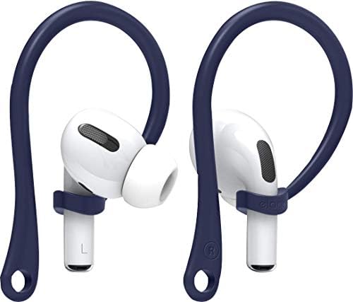 elago Ergonomic Ear Hooks for All Air Pods Models – Jean Indigo – Anti-Slip Design for Secure Fit and Enhanced Comfort – Perfect Earbud Accessories for Music, Calls, and Active Lifestyles – US Patent Registered for Superior Quality and Durability