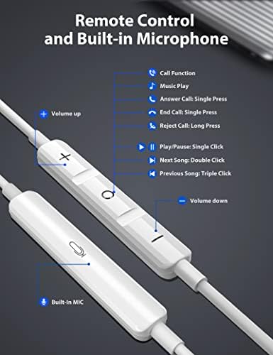 ACAGET Hi-Fi USB C Wired Earbuds – Premium Stereo Sound for Samsung Galaxy S25/S24/S23/S22 Ultra & i Phone 16 Pro Max, Magnetic Design with Travel Case – Superior Comfort & Enhanced Connectivity for Music Lovers and Professionals