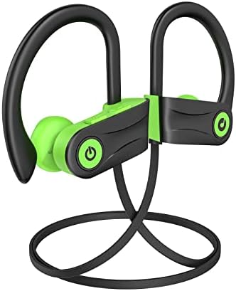 Boean Wireless Bluetooth Earbuds – IPX7 Waterproof Sports Headphones with 16 Hours Playtime & HD Deep Bass Sound for Active Lifestyles – Enhanced Bluetooth 5.3 Connectivity for Seamless Listening and Workout Performance