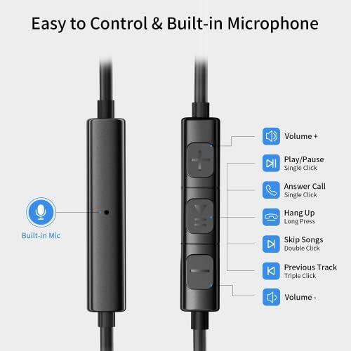 Superior 4 Pack USB C Earbuds for i Phone 16/15 Pro Max & Galaxy S23/S22 – High-Fidelity Wired Headphones with Integrated Microphone and On-the-Fly Volume Control – Ergonomic In-Ear Design for Ultimate Comfort and Compatibility with i Pad Pro & Google Pixel Series – Exceptional Sound Quality for Music, Podcasts, and Hands-Free Calls