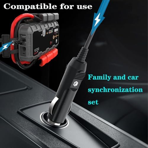 High-Performance 56 W AC Power Adapter for NOCO Jump Starters – Ultimate Compatibility with GB70, GB150, GB250+, GB251+, and GB500 Models – Rapid Charging for Optimal Lithium Battery Efficiency and Dependability