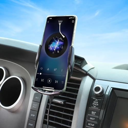 Transform Your Driving Experience with the Ultimate Car Phone Mount for Toyota Tundra & Sequoia (2007-2013) – Secure Dash Clip Holder for All Smartphones, Enhanced Stability & 360-Degree Rotation for Safe Navigation, Effortless Installation, and Sleek Design for Modern Interiors – Elevate Functionality and Safety on Every Drive