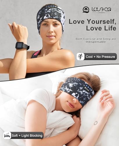 Ultimate Bluetooth 5.4 Sleep Headband Headphones – Designed for Side Sleepers, Unmatched Comfort for Active Lifestyles, Superior Sound Quality, Ergonomic Fit for Enhanced Relaxation, Ideal Tech Gift for Music and Podcast Enthusiasts