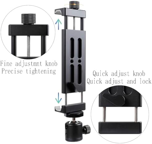 Premium 360-Degree Rotating Aluminum Alloy Tablet Holder with 1″ Ball Head – Versatile Mount for i Pads and Devices 4.7″-12.9″, Compatible with RAM Mounts – Ultimate Stability and Portability for Home or On-the-Go Use