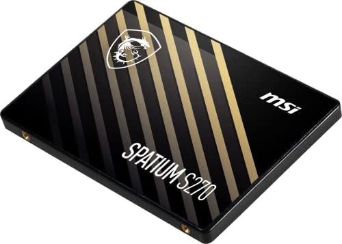 MSI SPATIUM S270 240 GB SATA 2.5″ SSD – Unleash High-Speed Storage for Enhanced Performance and Reliability