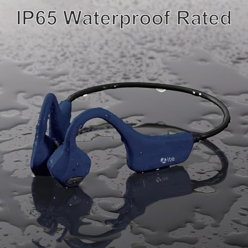 Ultra-Lightweight Bone Conduction Bluetooth Headphones – Waterproof Open-Ear Design for Enhanced Awareness and Comfort – Ideal for Sports, Workouts, and Hands-Free Calls with Crystal Clear Audio – Multi-Device Connectivity and Durable Performance for Active Lifestyles