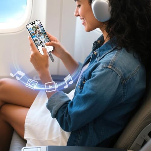 Revolutionize Your Data Storage with the 512 GB MFi Certified USB Flash Drive for i Phone – Stylish Photo Stick for Seamless Backup and High-Speed Transfers, Perfect for i Pad, i Phone, and Computer Users on the Go!
